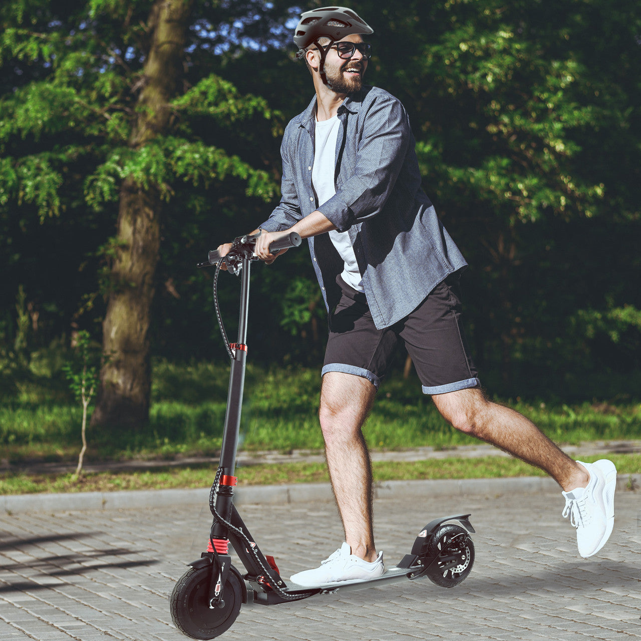 Navig8r Lightweight E-Scooter Dual Suspension