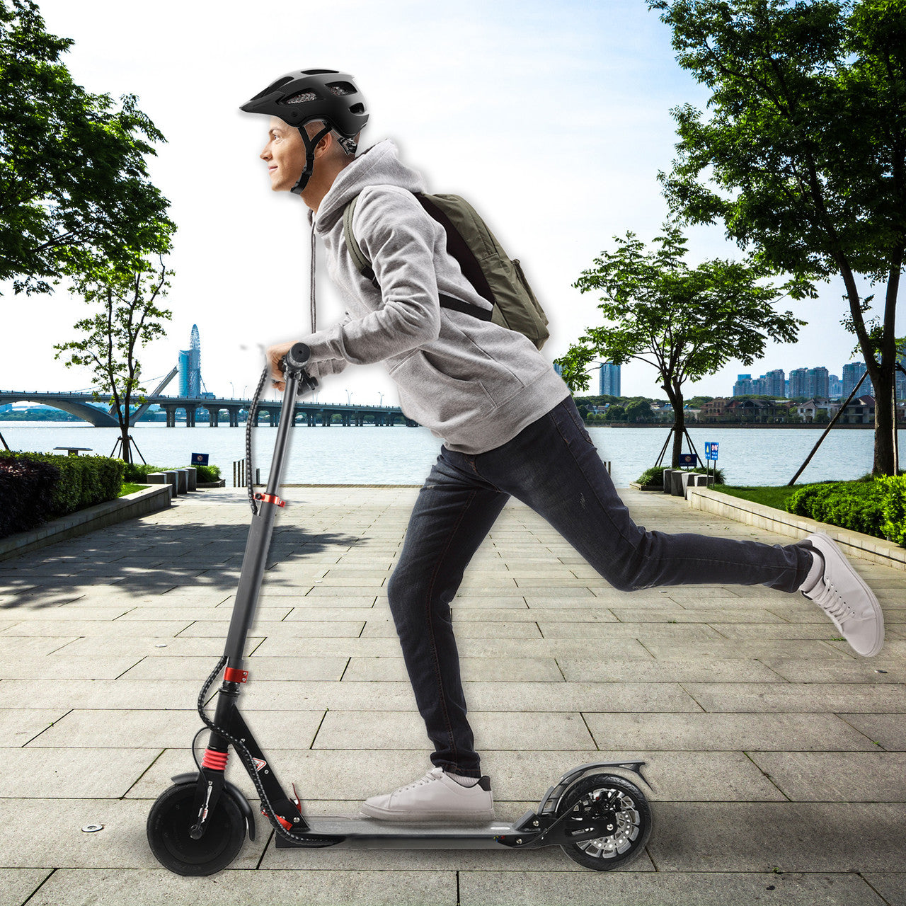 Navig8r Lightweight E-Scooter Dual Suspension