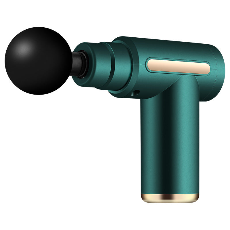 Blue Portable Deep Tissue Massager | 6-Speed & 4 Heads & 15-Min Timer|Professional Muscle Recovery, Anytime Anywhere