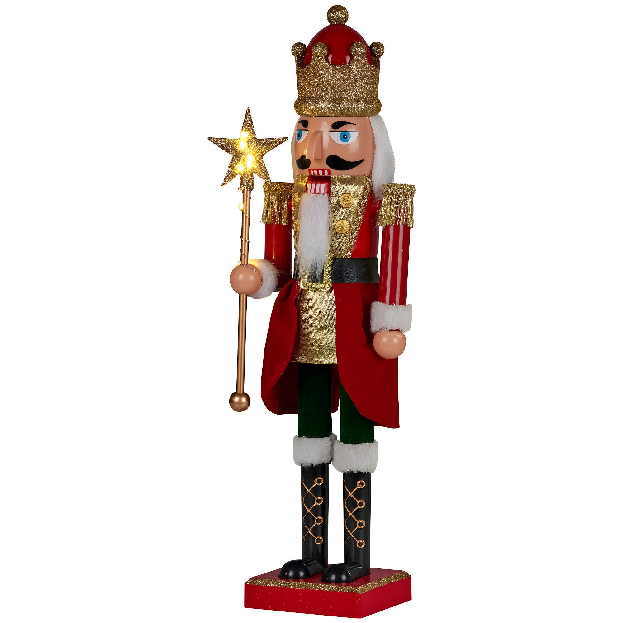 Christabelle 60cm Musical LED Animated Christmas Nutcracker Ornament Decoration