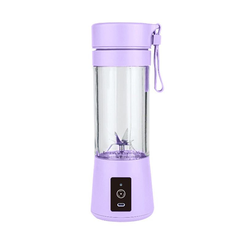 Light Purple Portable Blender USB Rechargeable - Personal Size Smoothie Maker On The Go