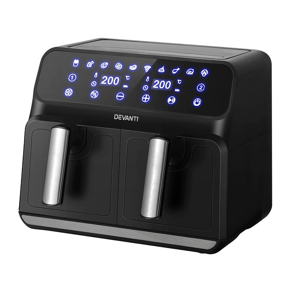 devanti-air-fryer-8l-lcd-fryers-oven-airfryer-healthy-cooker-oil-free-kitchen