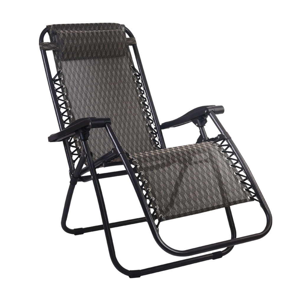 gardeon-outdoor-portable-recliner-grey