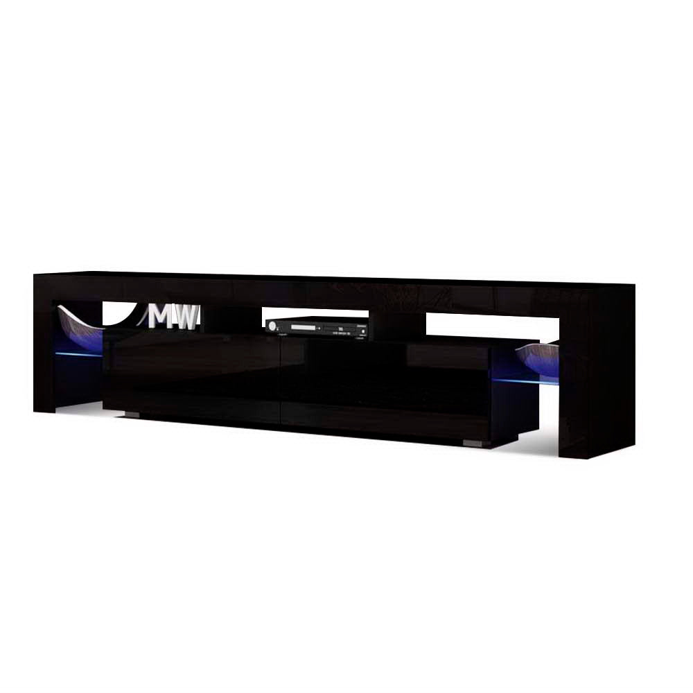 artiss-189cm-rgb-led-tv-stand-cabinet-entertainment-unit-gloss-furniture-drawers-tempered-glass-shelf-black