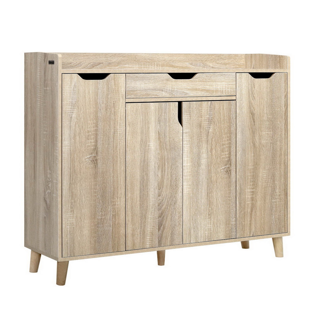 artiss-shoe-cabinet-shoes-storage-rack-120cm-organiser-drawer-cupboard-wood