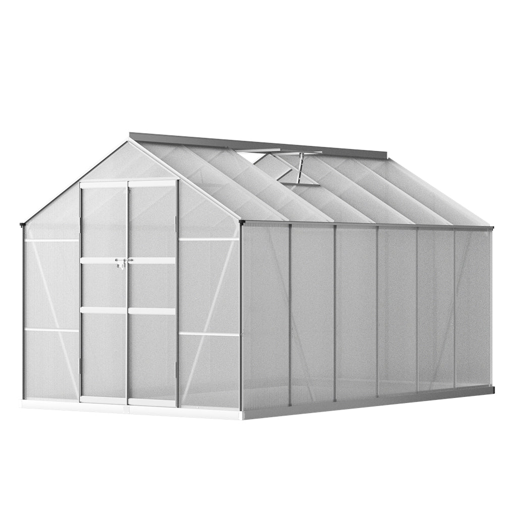 greenfingers-greenhouse-aluminium-polycarbonate-green-house-garden-shed-3x2-5m