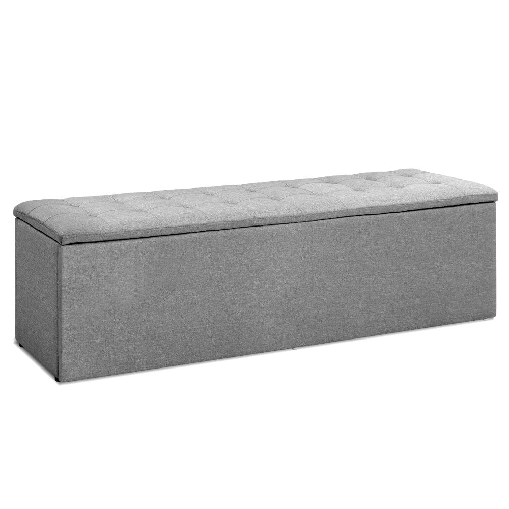artiss-storage-ottoman-blanket-box-grey-large-fabric-rest-chest-toy-foot-stool