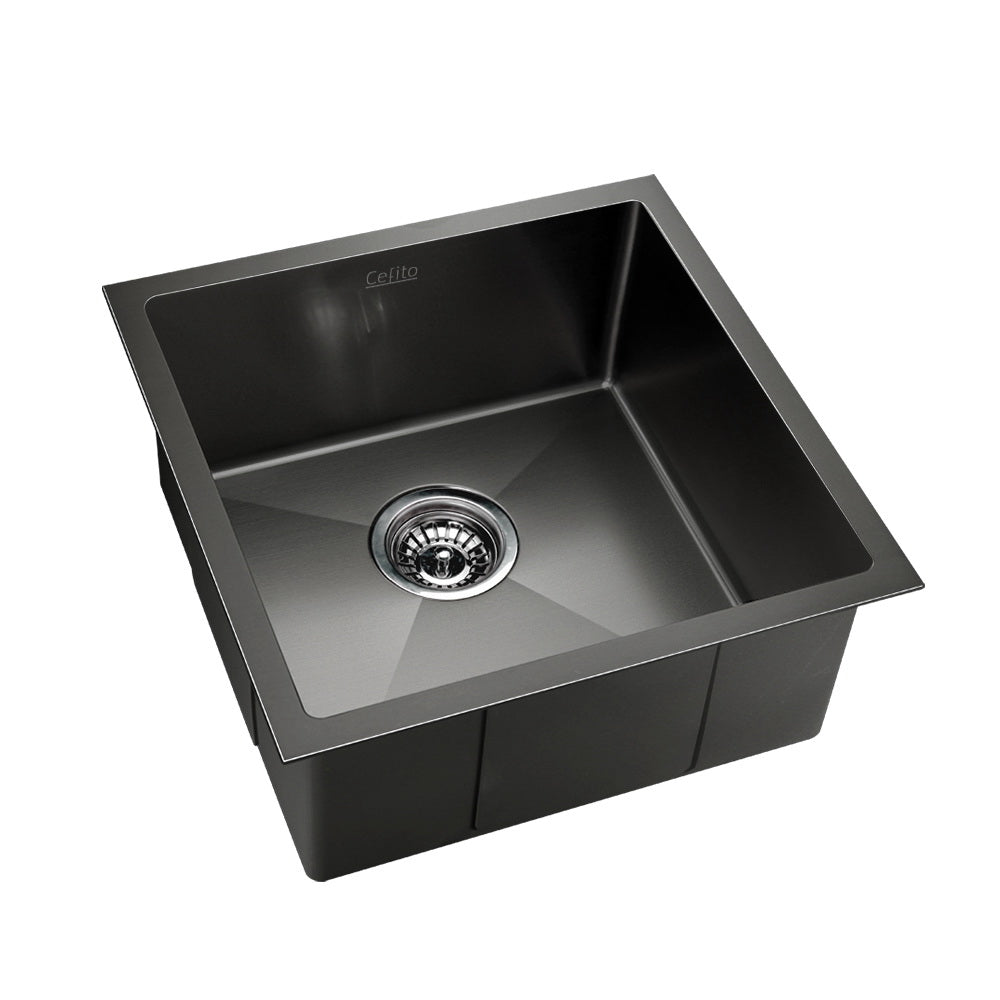 cefito-51cm-x-45cm-stainless-steel-kitchen-sink-under-top-flush-mount-black