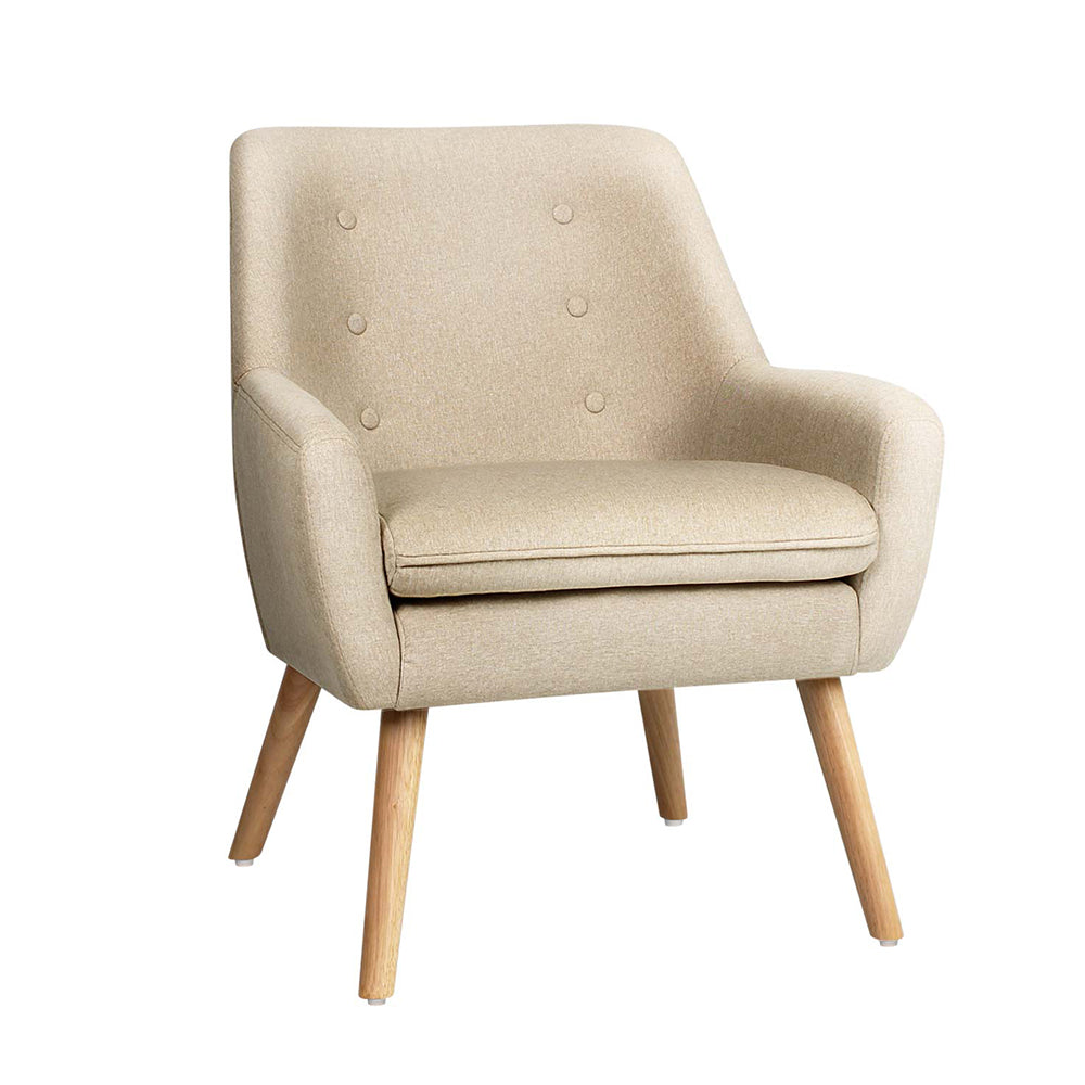artiss-fabric-dining-armchair-beige