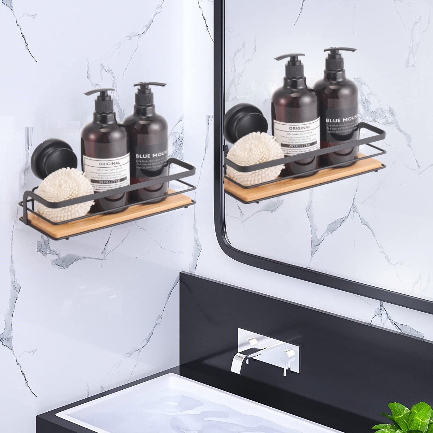 2-pack-rectangular-bamboo-corner-shower-caddy-shelf-basket-rack-with-premium-vacuum-suction-cup-no-drilling-for-bathroom-and-kitchen