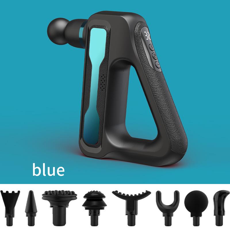 massage-gun-percussion-massager-muscle-relaxing-therapy-deep-tissue-8-heads-au-blue
