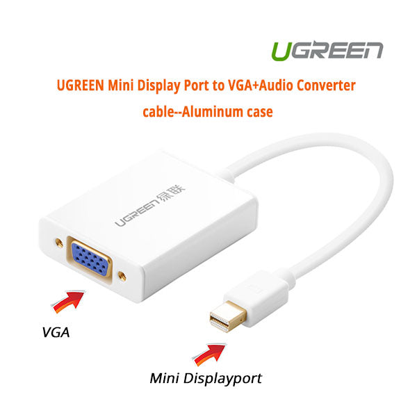 ugreen-mini-display-port-to-vga-audio-converter-cable-10437