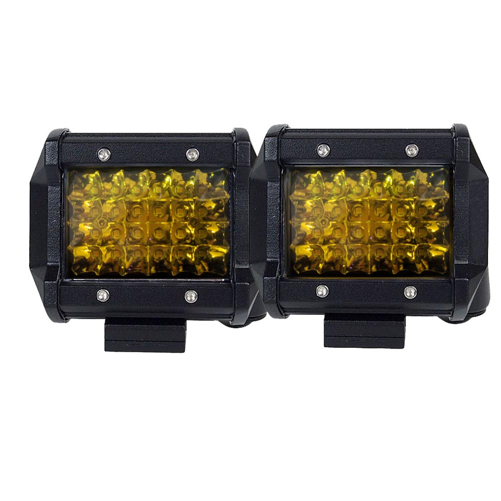 2x-4-inch-spot-led-work-light-bar-philips-quad-row-4wd-fog-amber-reverse-driving