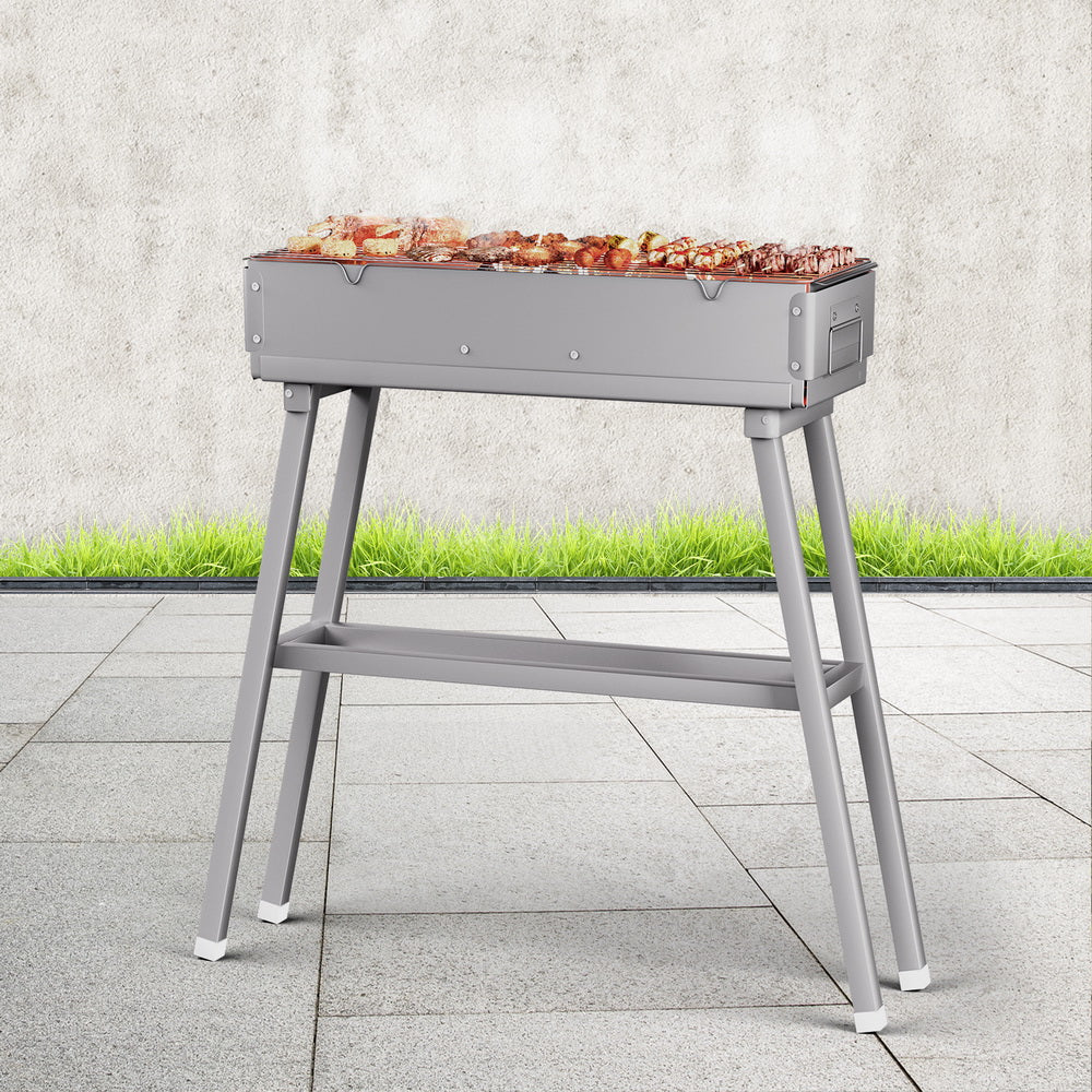 Grillz BBQ Grill Charcoal Smoker Portable Barbecue