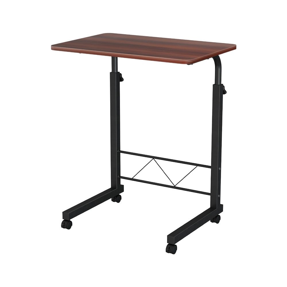 Artiss Laptop Table Desk Portable - Dark Wood