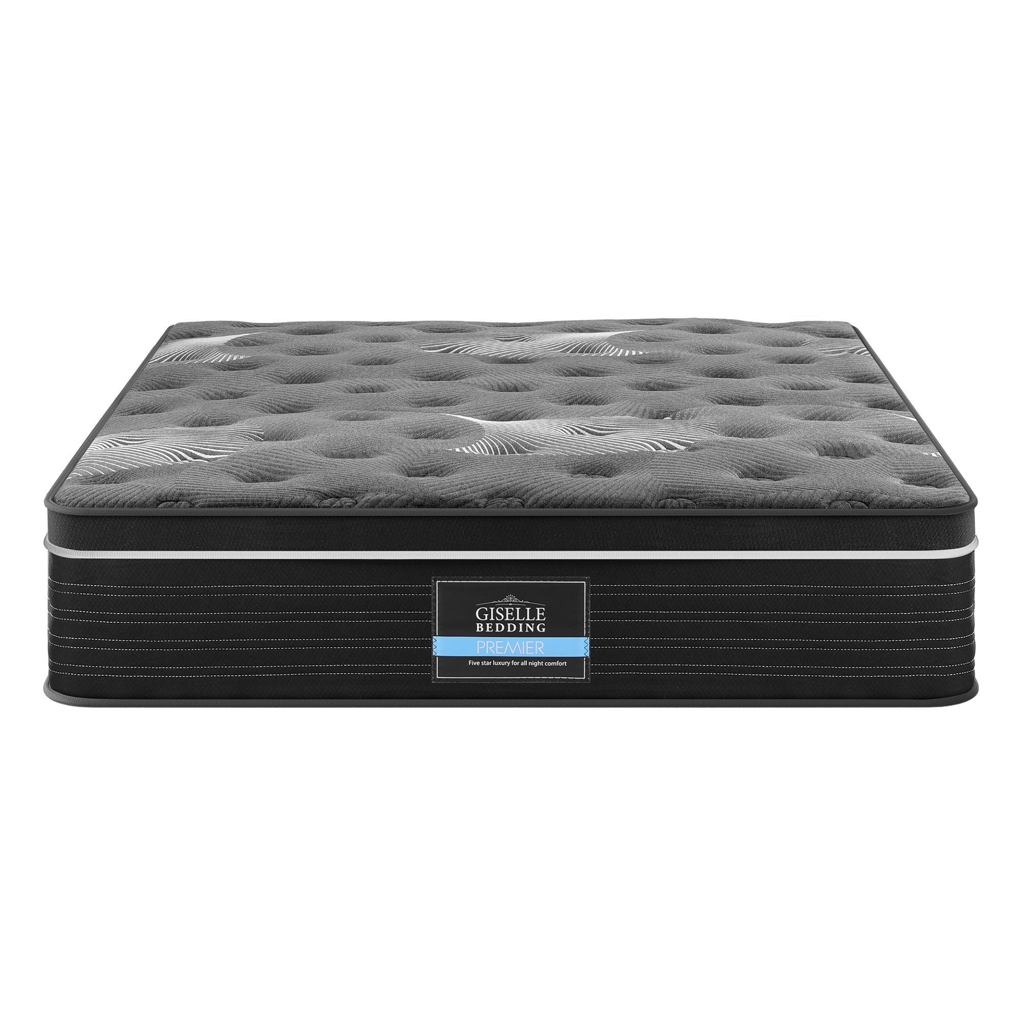 Giselle Bedding 35cm Mattress Graphene Memory Foam Medium Firm Euro Top Mattresses Double