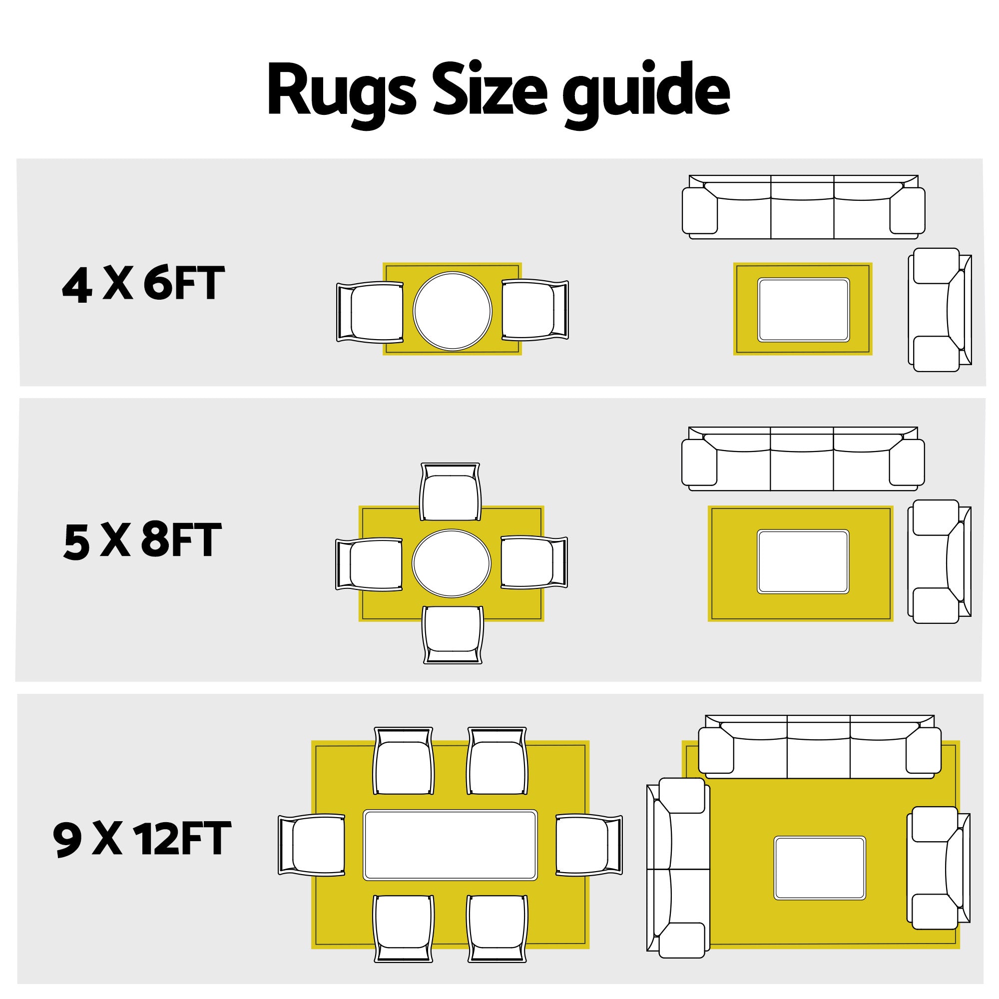 Gardeon Outdoor Rugs 274x366cm Large Carpet Reversible Area Mat PP Dual-Sided Patio Rug Blue