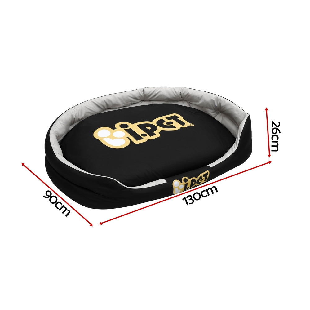 i.Pet Dog Bed XXL Large Jumbo Pet Calming Soft Sofa Cushion Mat Washable 130x90x26cm