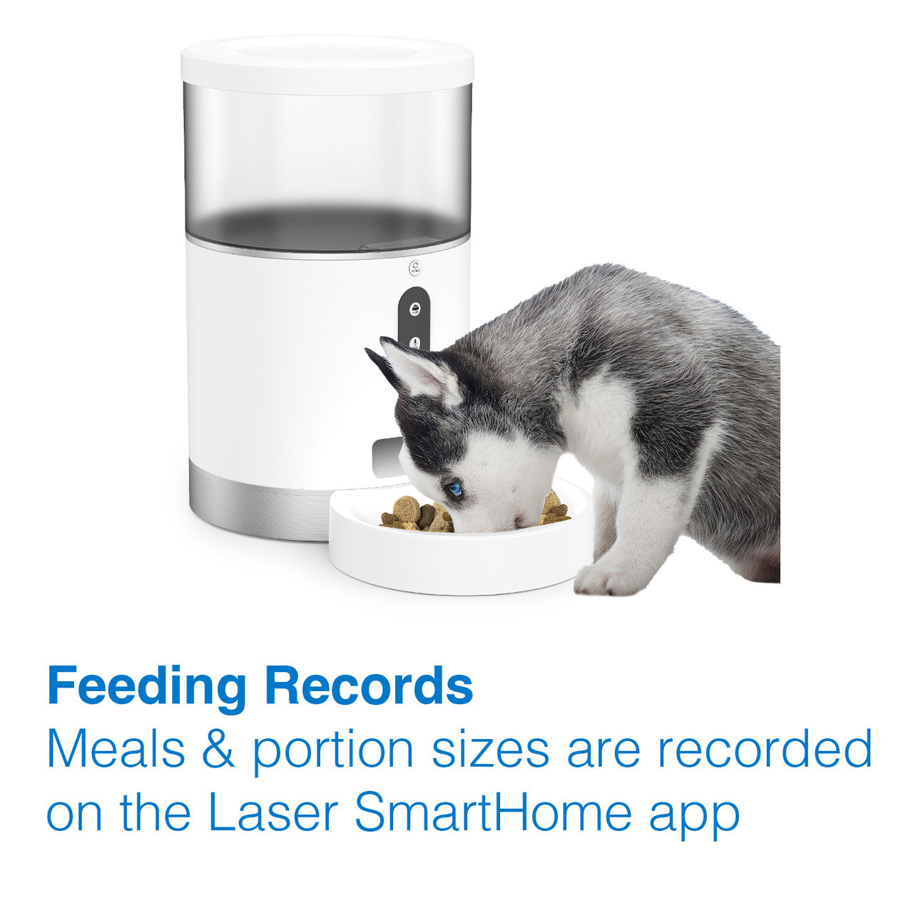 Tech4Pets 4L Smart Pet Feeder with App Control for Dogs & Cats