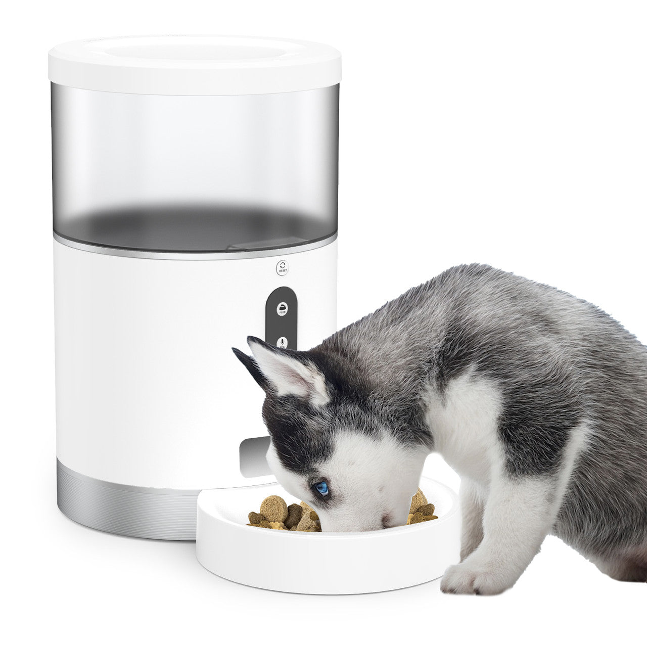 Tech4Pets 4L Smart Pet Feeder with App Control for Dogs & Cats
