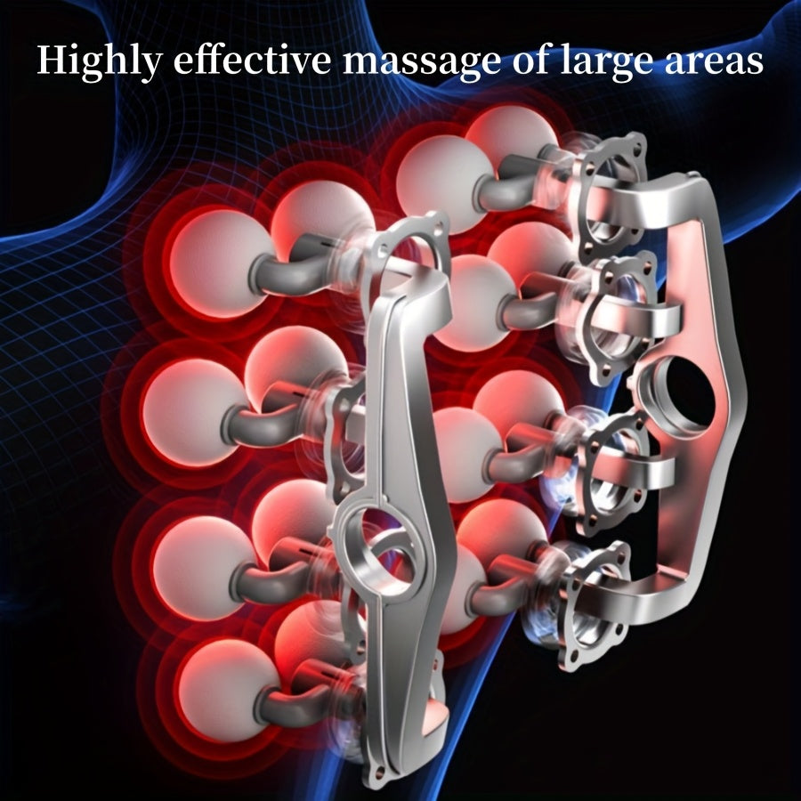 9 Massage Modes 30 Intensity Levels High Power Deep Tissue Massager Muscle Awakening Relaxation and Recovery Portable Muscle Gun for Fitness