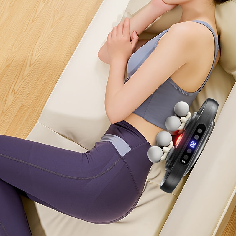 9 Massage Modes 30 Intensity Levels High Power Deep Tissue Massager Muscle Awakening Relaxation and Recovery Portable Muscle Gun for Fitness