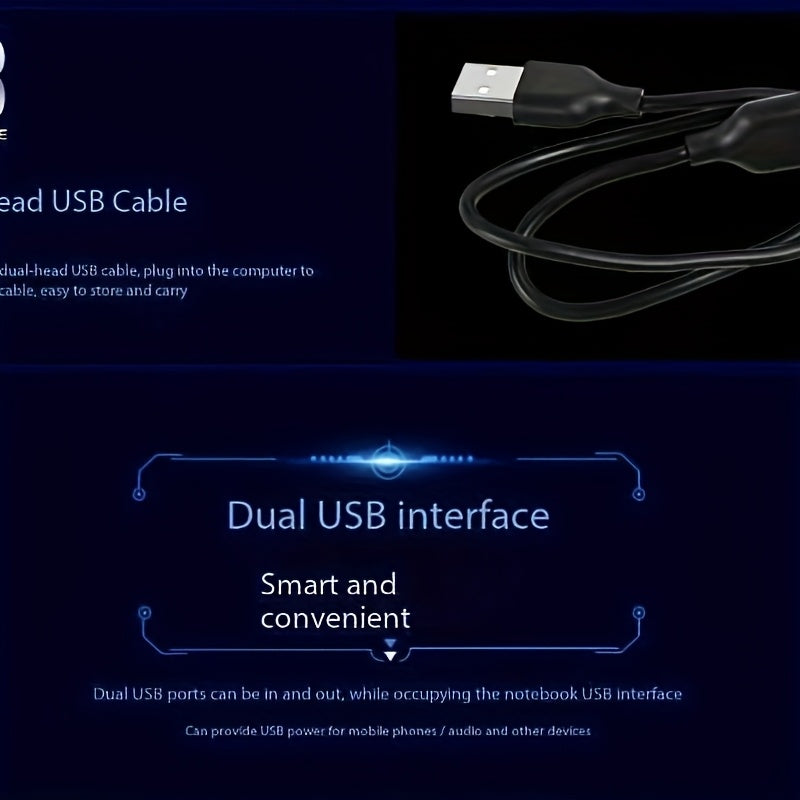 **Fully Compatible Laptop Stand｜Dual-Fan Cooling + Ergonomic Angle Adjustment, All-in-One Portable Design for Work, Gaming, and Entertainment**
