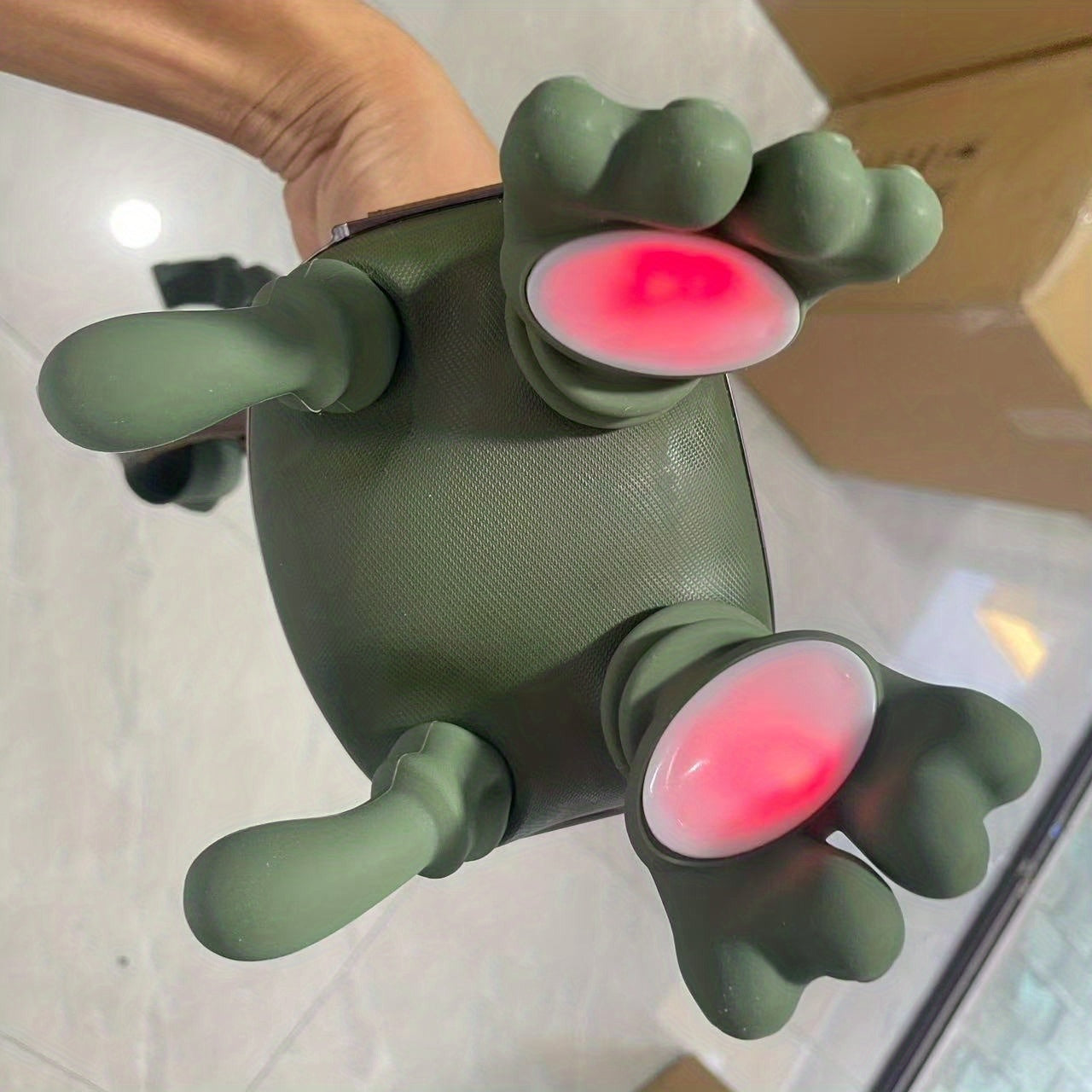New Heating Massage Gun 1kg Lightweight Design Palm Warm Compress Multi Dimensional Massage Experience Say Goodbye to Single Vibration and Heavy Feel of Old Model