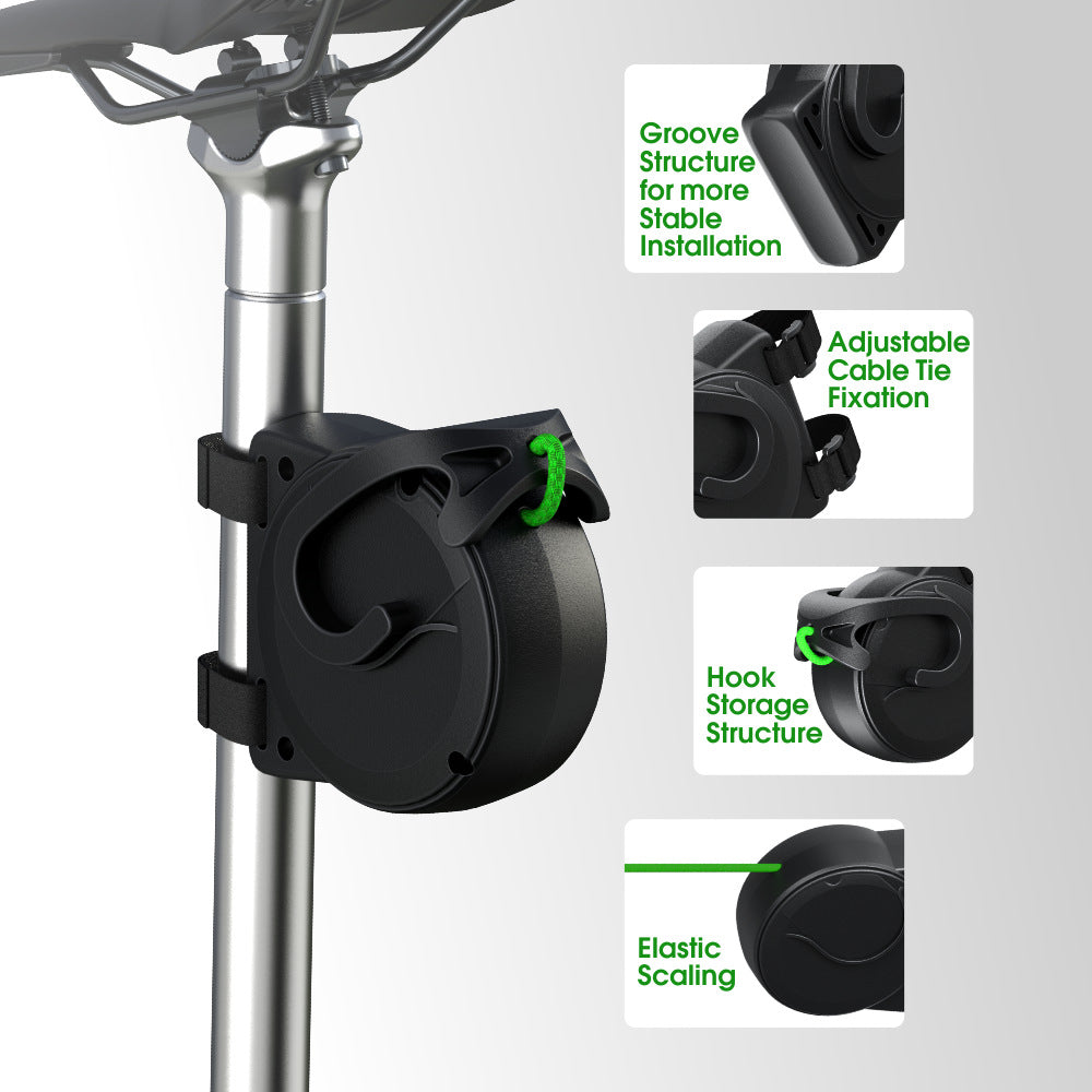 Auto-Retract & Effortless Safety | High-Strength Telescopic Design, Your Must-Have Outdoor Cycling Tow Rope. One-Pull Ready, Embrace Boundless Riding Freedom!