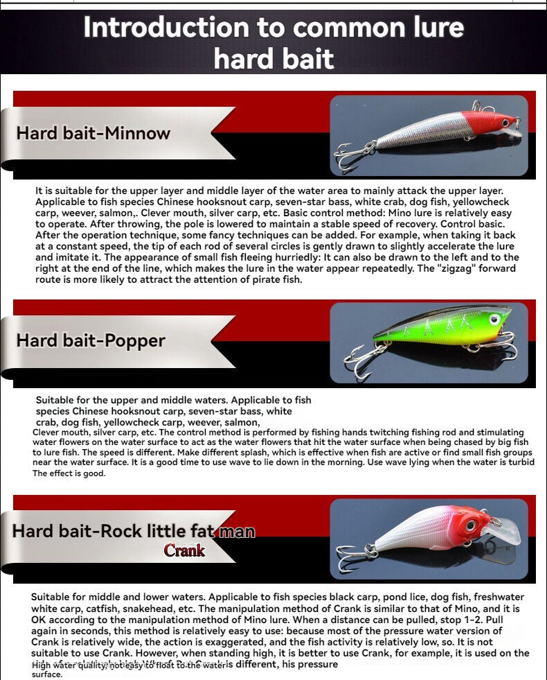 Lure, fake bait set universal complete set, artificial bait for bream, freshwater minnow, vib, peanut, shiny lure, soft bait, iron plate