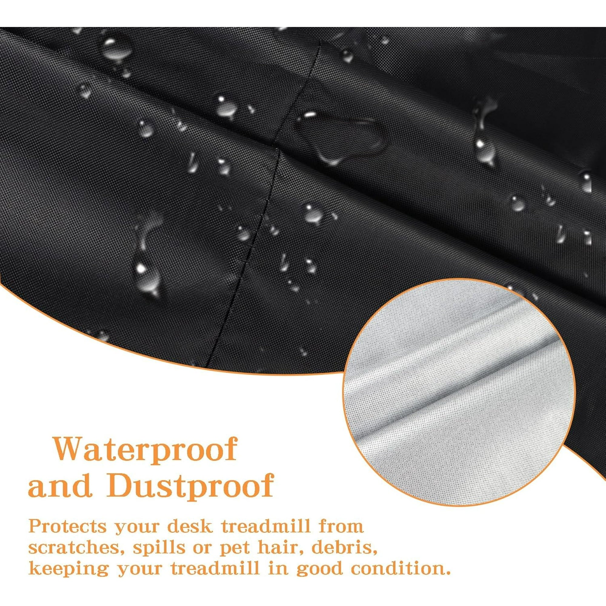 Walking Pad Cover, Waterproof and Dustproof Under Desk Treadmill Cover, Fit for 54-57 Inch Portable Folding Treadmill Home & Office
