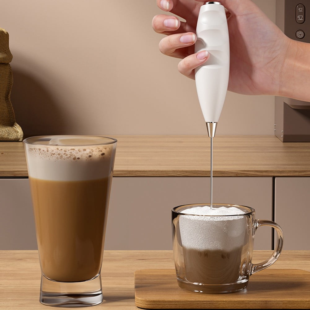Electric Milk Frother Portable Stirring for Home use Coffee Foaming 3 1