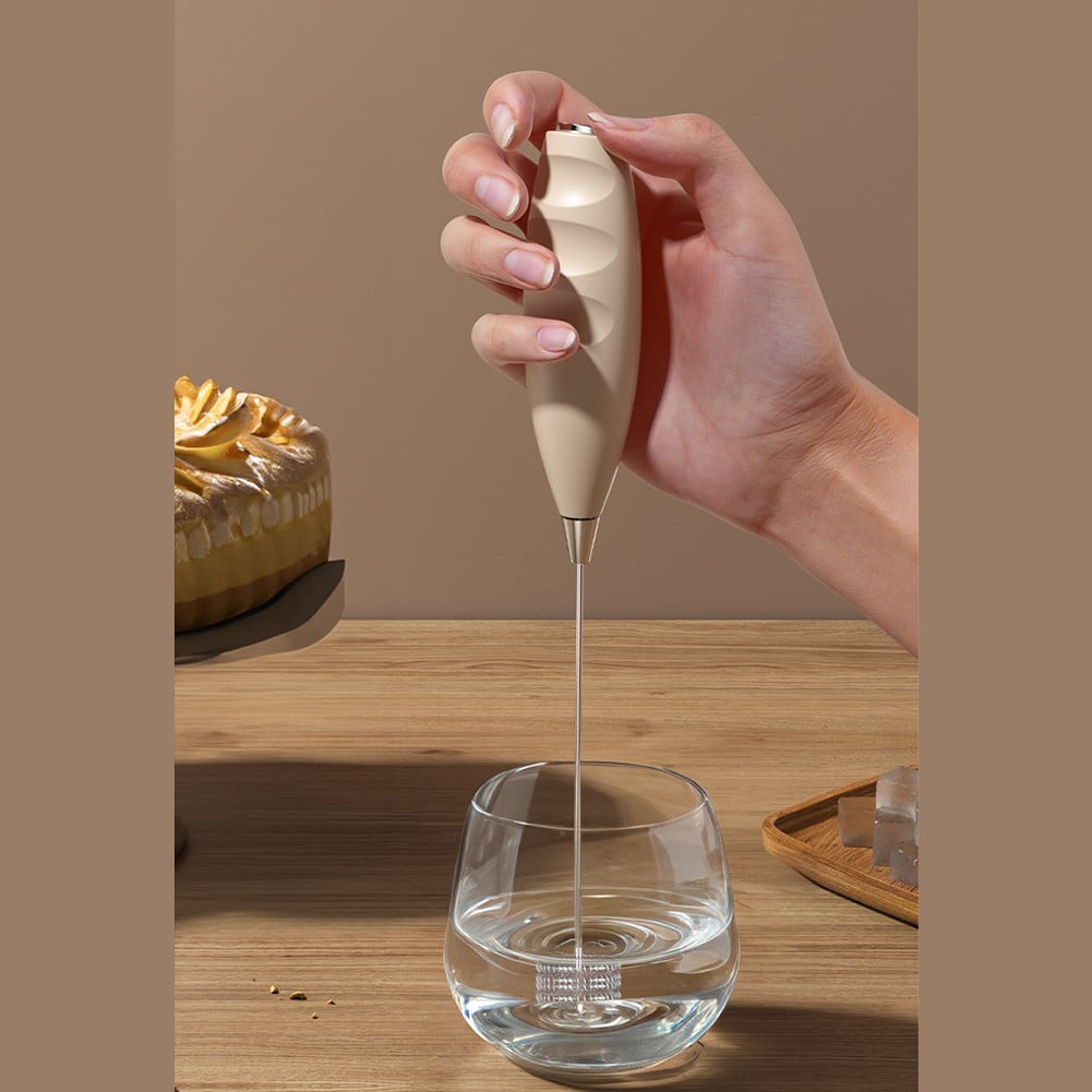 Electric Milk Frother Portable Stirring for Home use Coffee Foaming 3 2