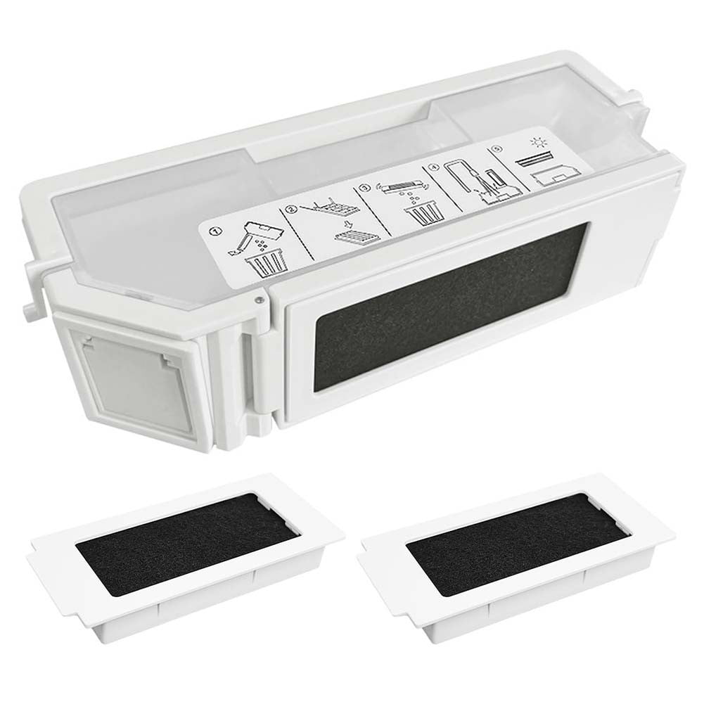 Efficient Dust Collection Dustbin with Filter Compatible with For Ecovacs T30 PRO For OMNI T30 and T30S Robot Vacuums