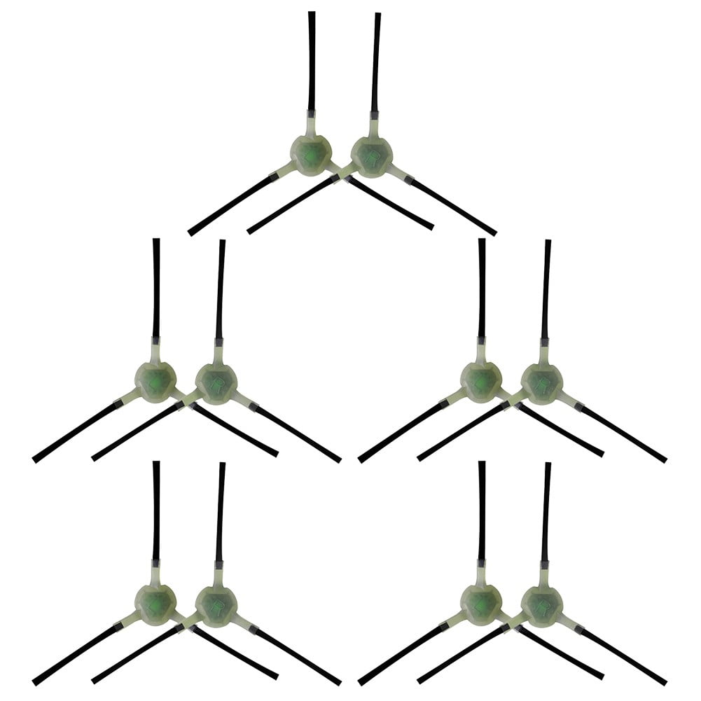 10Pcs Vacuum Cleaner Side Brush Replacement For Lefant M310 M310G Robot Vacuum Cleaner Parts Sweeper Accessories As Shown