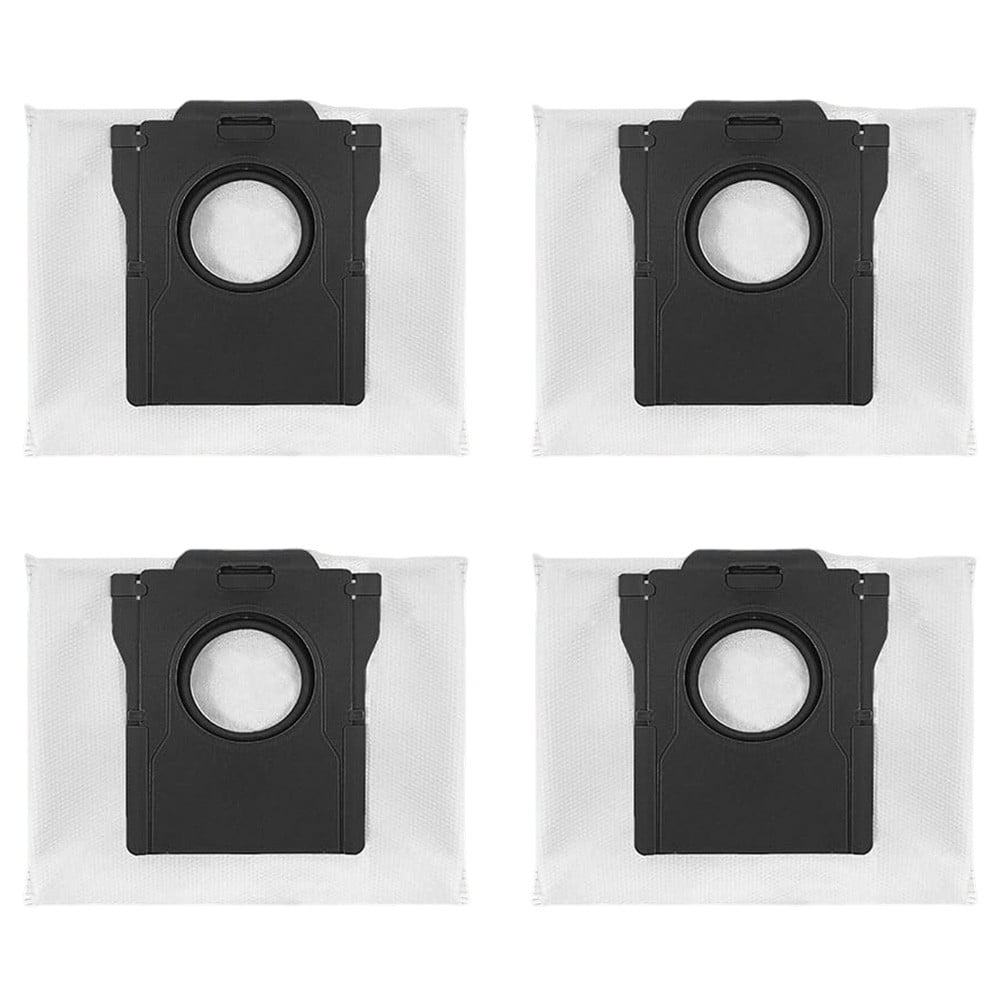 For Dreame D20 Plus Robot Vacuum Cleaner Dust Bag Replacement Four Pieces Pack As Shown