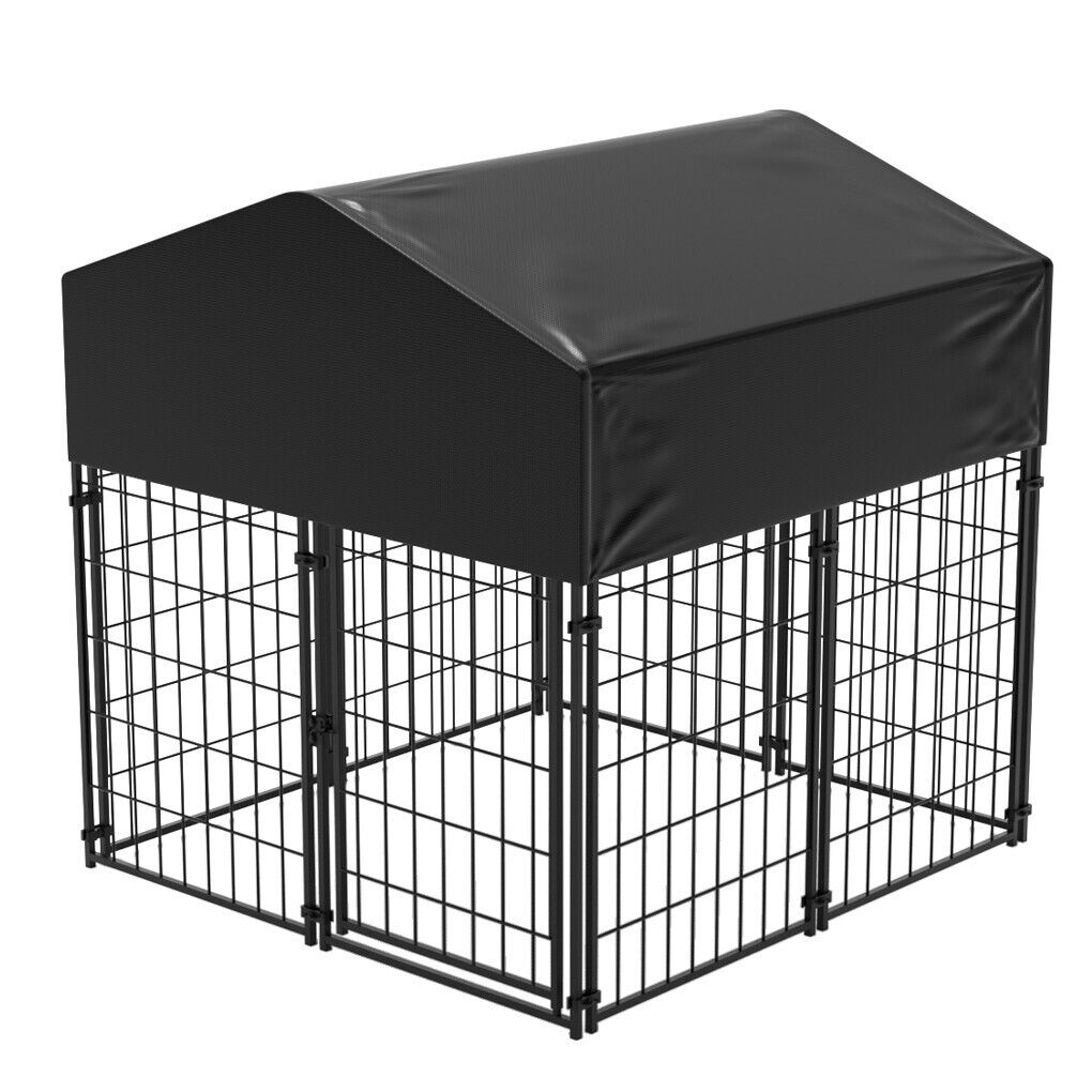 Extra Large Welded Wire Dog Kennel Outdoor Heavy Duty Crate Cage