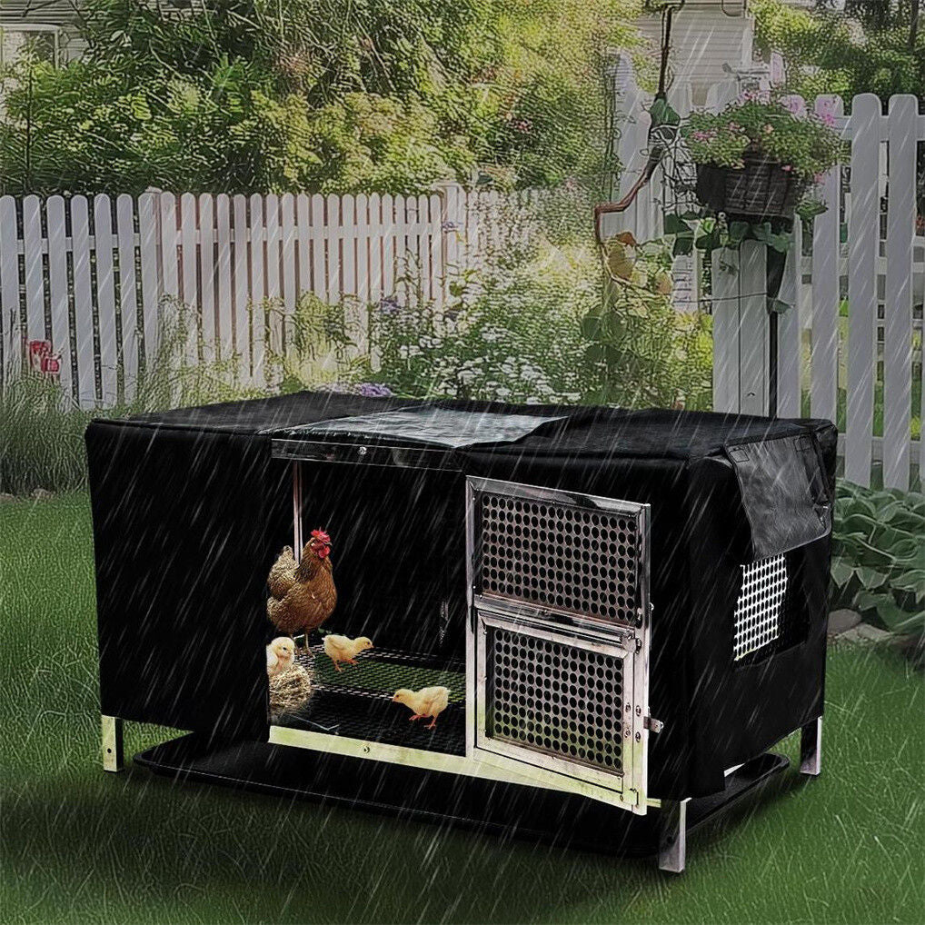 Stainless Steel Chicken Coop XL House/Coop