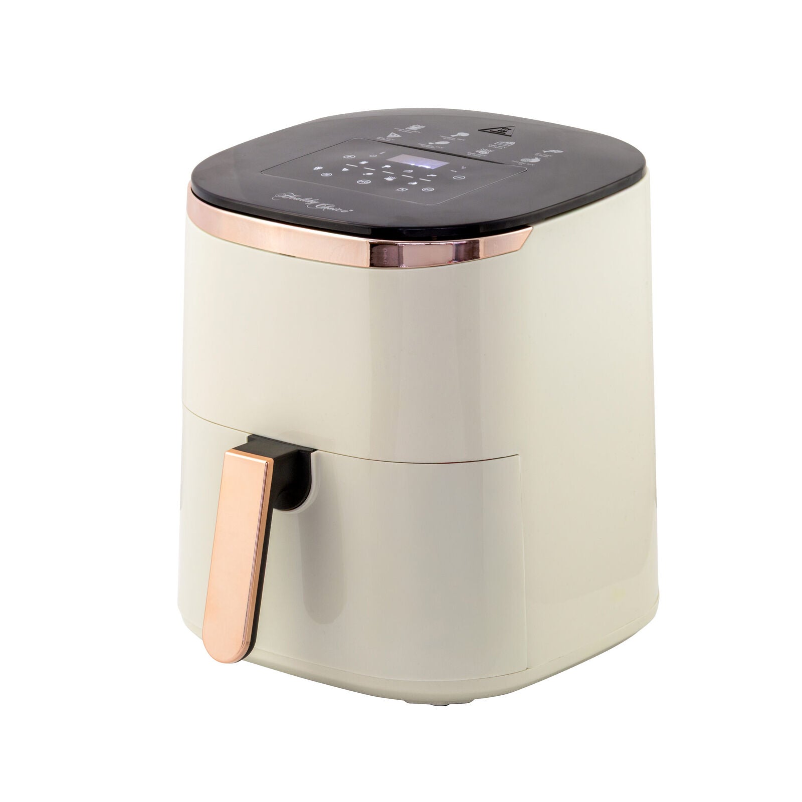 7L Digital Air Fryer with 8 pre-set Touch-control Cooking Programs - Cream