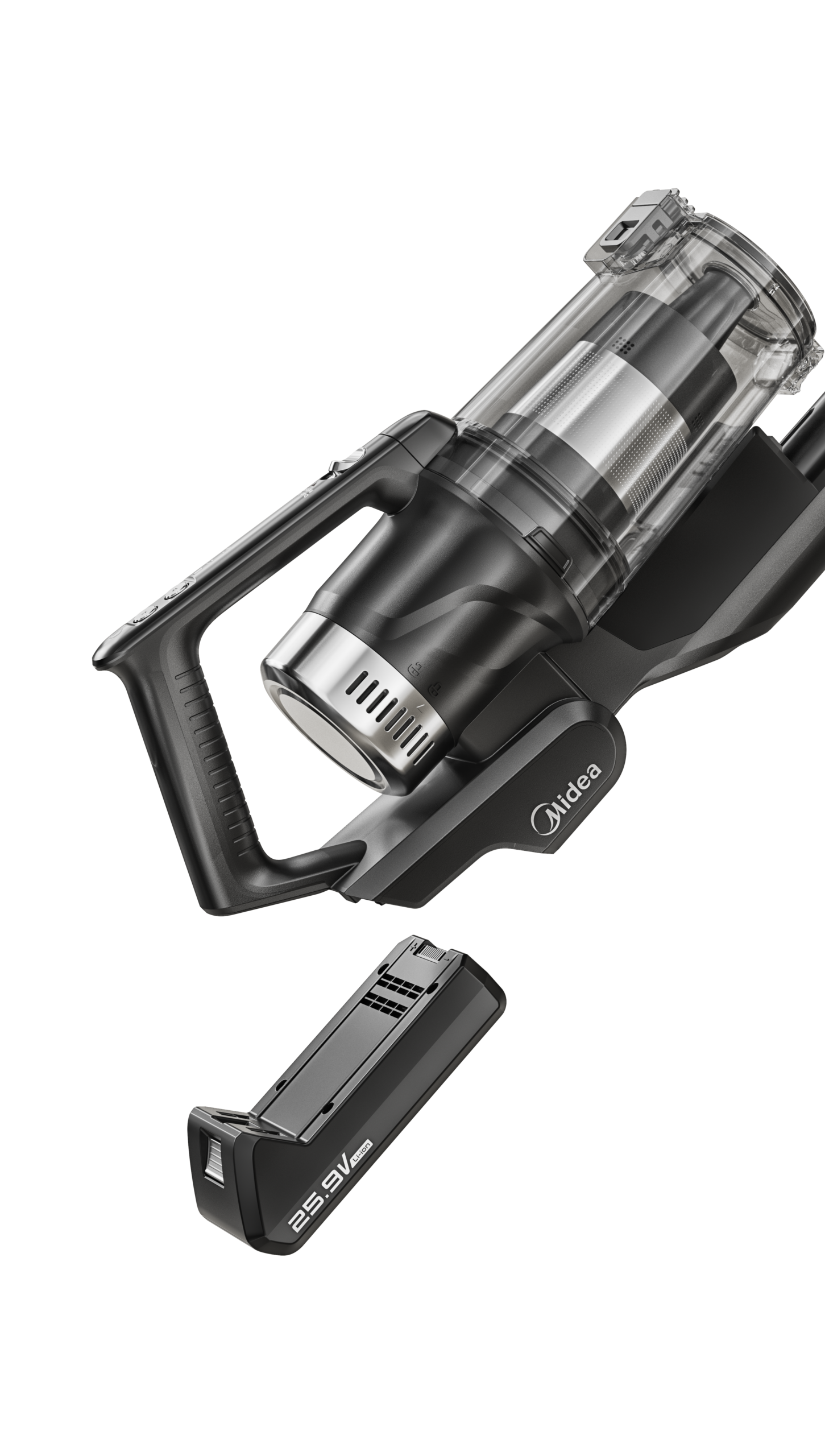 Midea P8 Station Stick Vacuum with Auto-Empty Dust Station