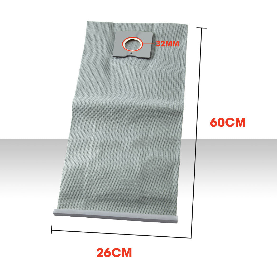 UNIMAC 5x 30L Wet & Dry Vacuum Cleaner Paper Filter bags Dust Replacement