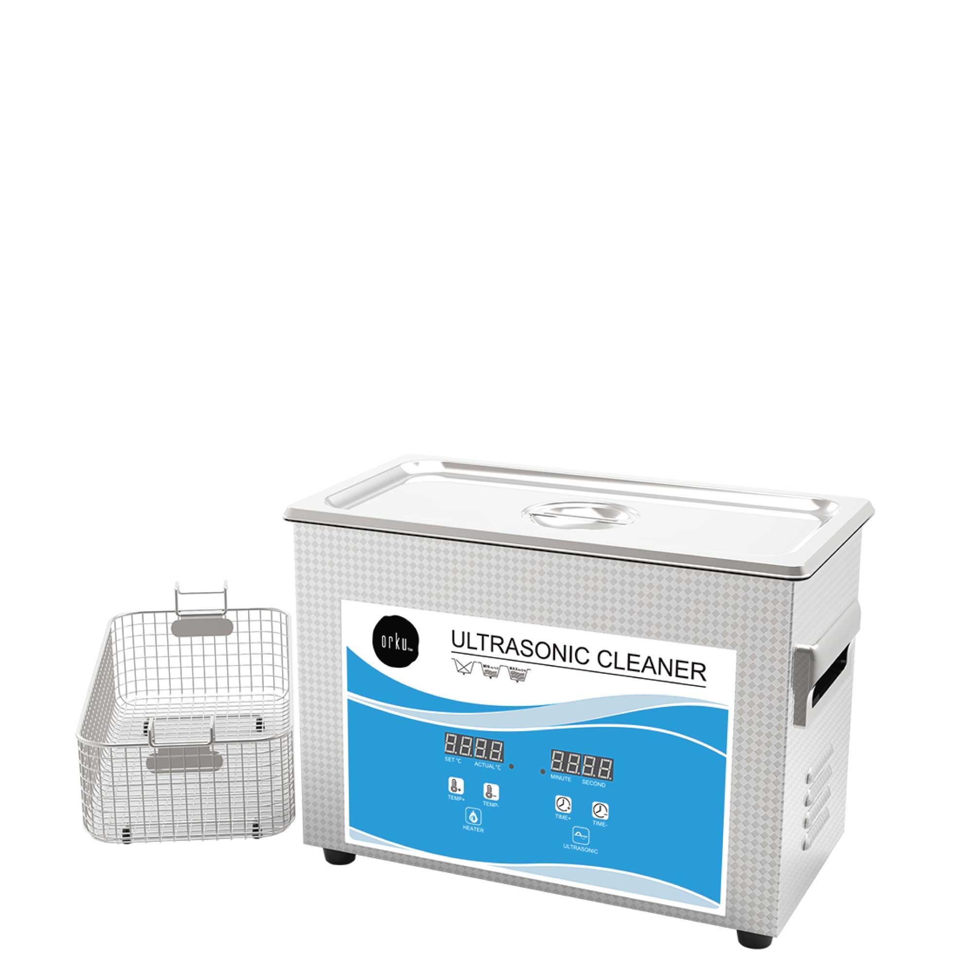 4.5L Digital Ultrasonic Cleaner - Ultra Sonic Bath Jewellery Cleaning