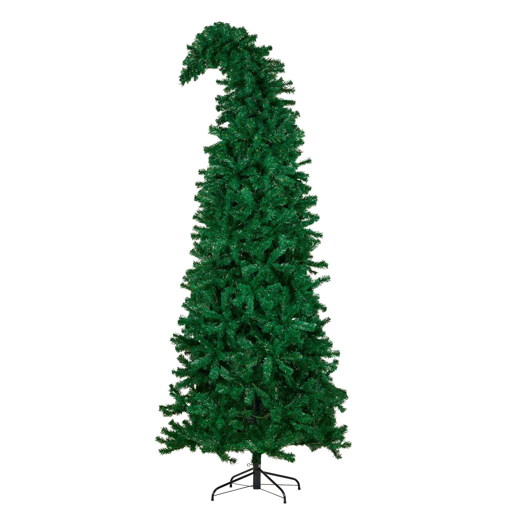 Christabelle Bad Santa 2.3m Curved Multicolour Pre-Lit Christmas Tree with 1240 Tips