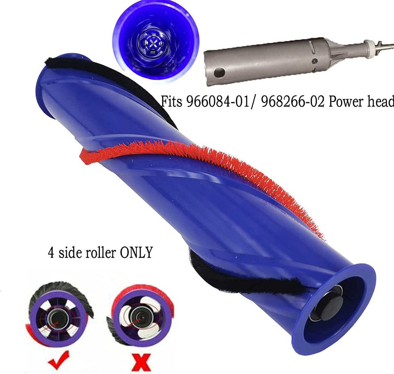 Roller brush for Dyson V6 Absolute, Motorhead, Animal Origin & Animal Extra