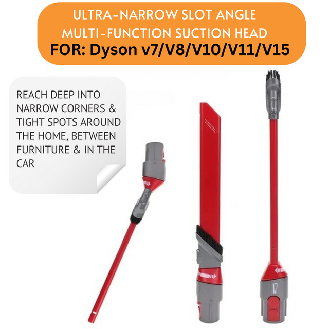 Hygieia Awkward Gap Tool - For Dyson V7 to V15, Gen5detect & Outsize Vacuum Models