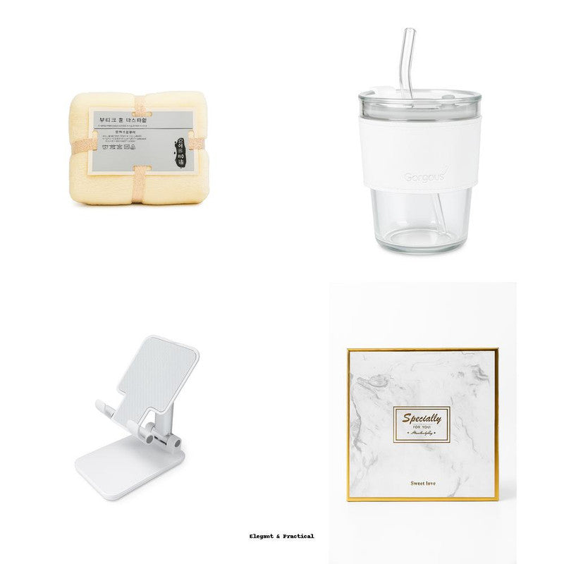 Gift Pack Hamper Cup Towel Phone Holder for Girl Boy Friends Family Birthday Christmas Party