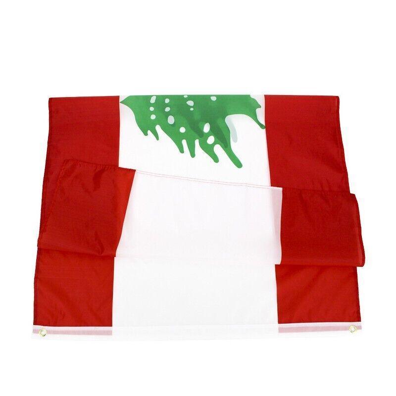 Large Lebanon Lebanese Flag Heavy Duty Outdoor Lb 90X150Cm - 3X5Ft