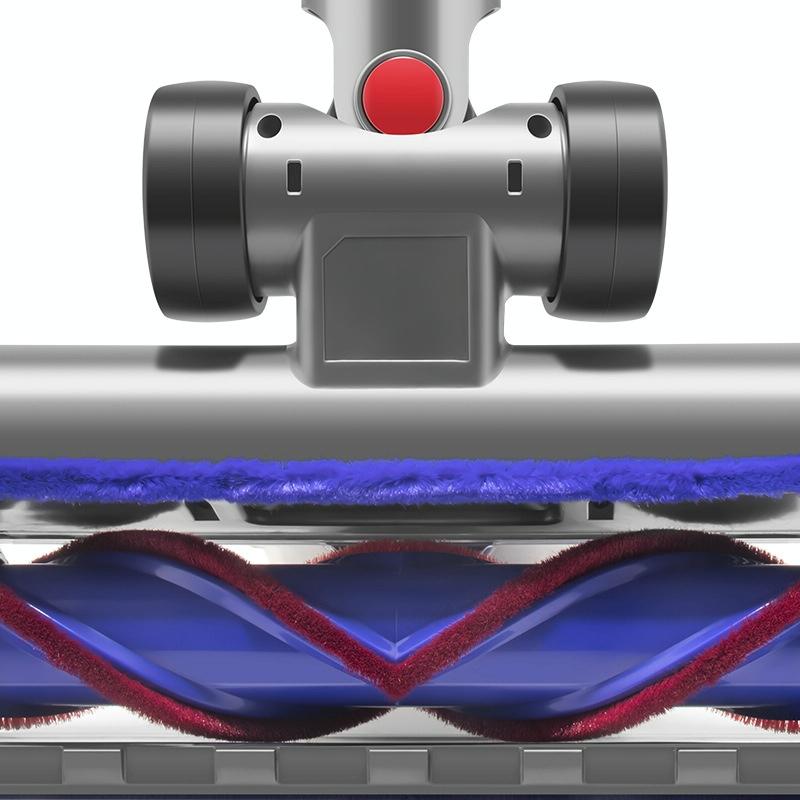 V-shaped Anti-tangle Floor Brush for Vacuum Cleaners - For Dyson V7 V8 V10 V11