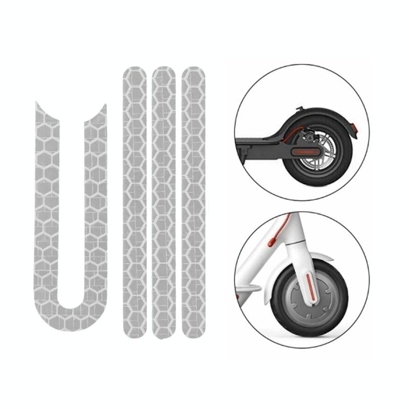Reflective Sticker for Xiaomi Mijia M365 Pro Scooter - White