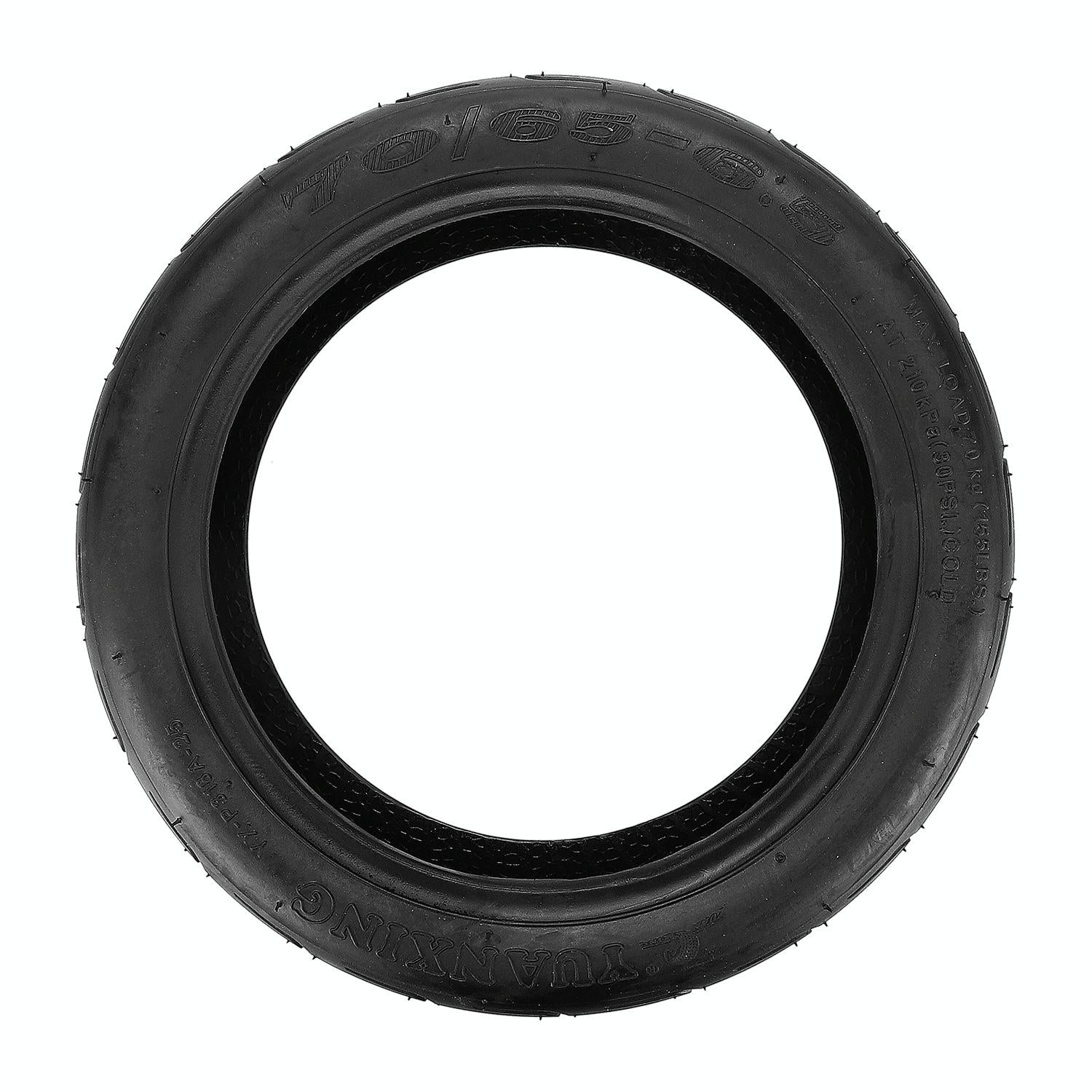 Electric Scooter with 10 Striped Vacuum Tire for Ninebot Max G30 Series